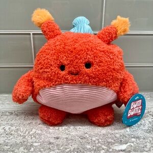 NEW! Russ Bum Bumz Chandler the Hermit Crab Plush Toy | 3+
